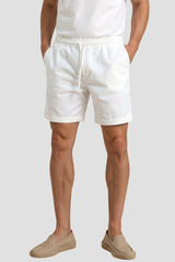 Shorts esportivos respiráveis ​​e confortáveis ​​de algodão Old Money