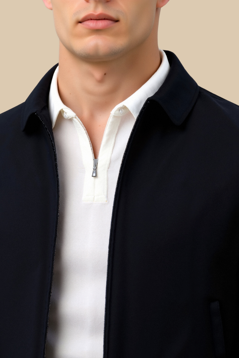 Jaqueta de inverno elegante e justa