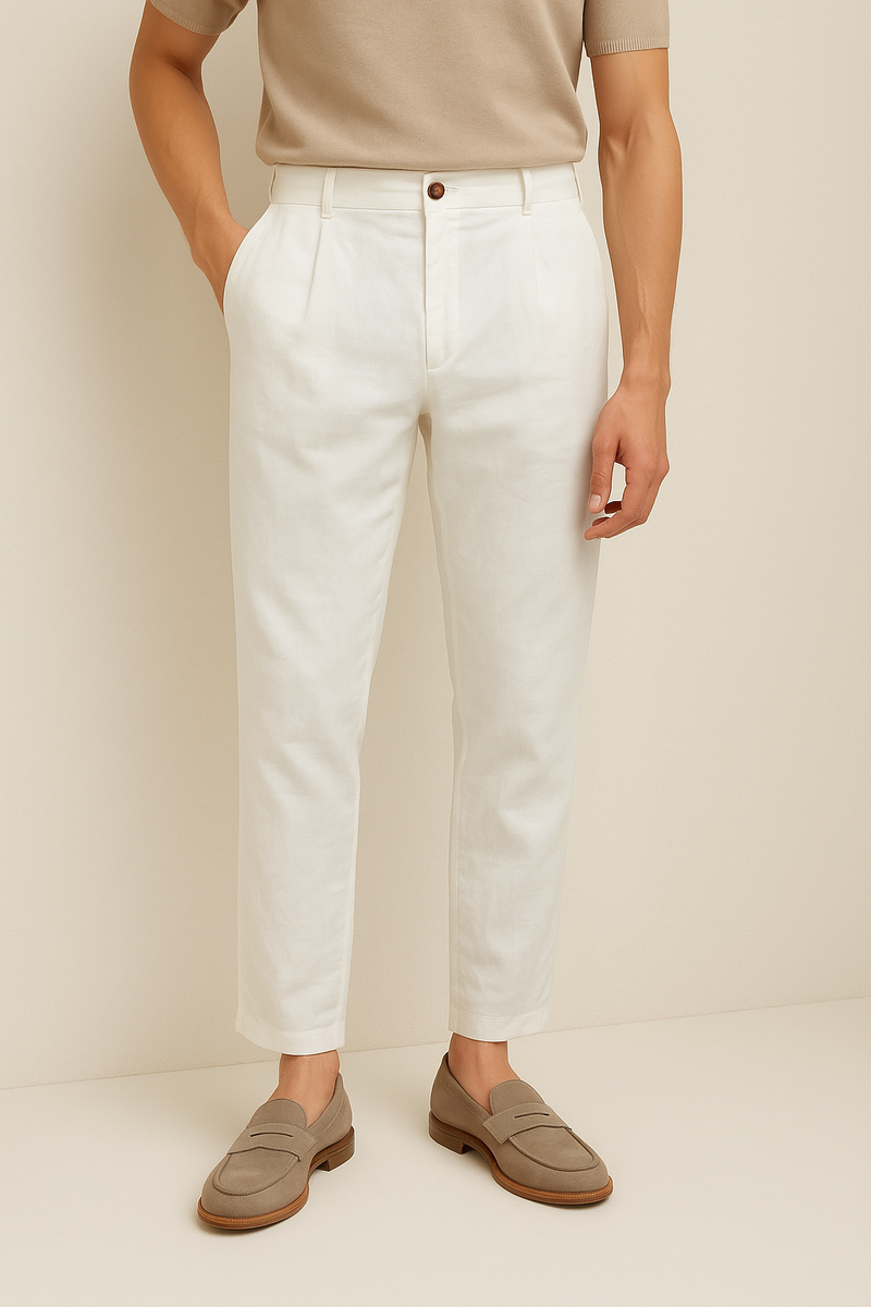 James - Calça de Linho Tropez Chic