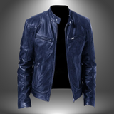 Leather coat