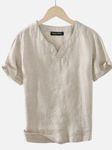 NINO | TIMELESS LINEN SHORT-SLEEVED SHIRT