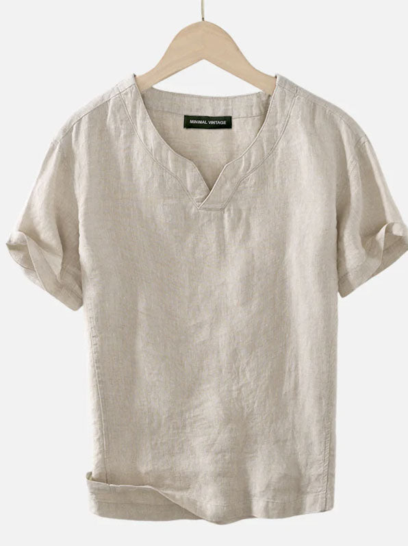 NINO | TIMELESS LINEN SHORT-SLEEVED SHIRT