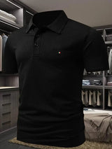 Men's Casual Short Sleeve Polo T-shirt