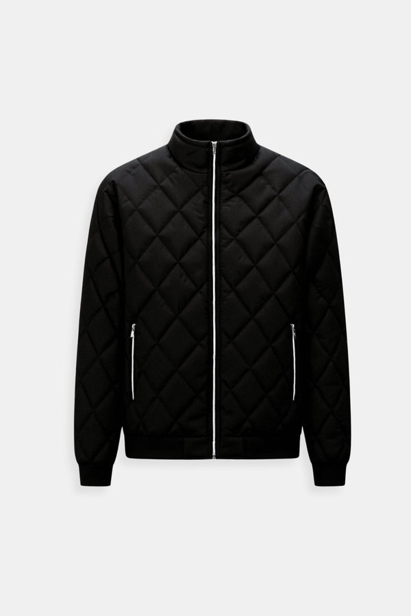Jaqueta masculina elegante de fibra quente casual