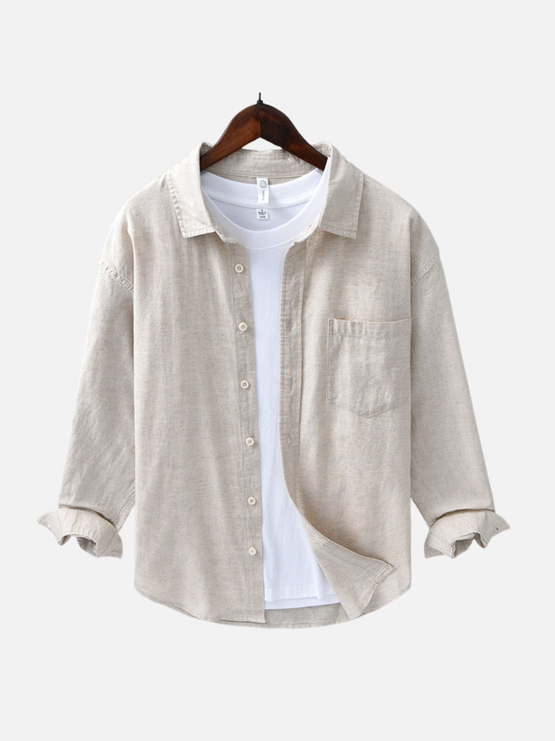 FRAUS | LINEN CASUAL OVERSHIRT