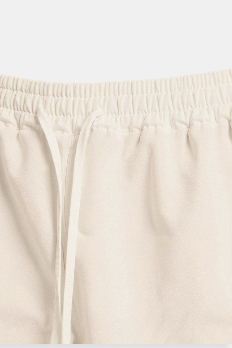 Shorts esportivos respiráveis ​​e confortáveis ​​de algodão Old Money