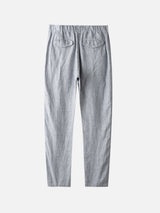 DINO | LINEN ESSENTIALS STRAIGHT-LEG TROUSERS