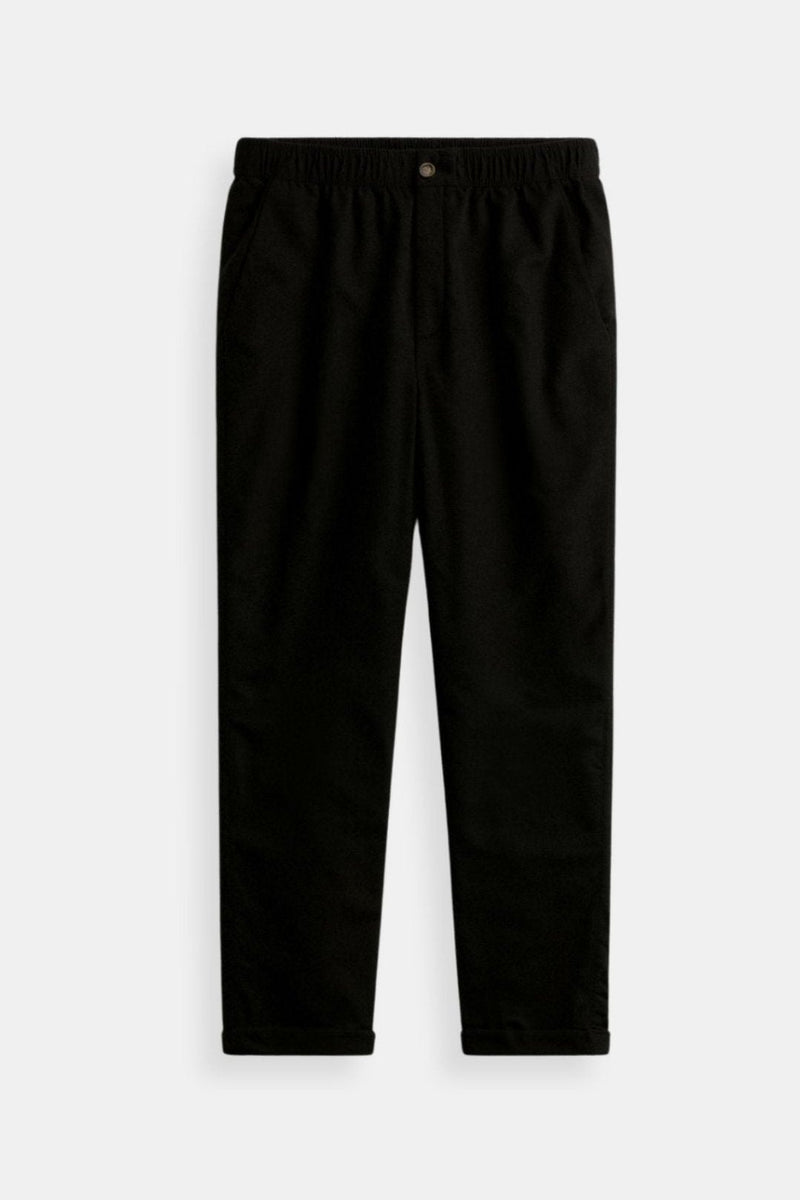 Calças largas de linho Old Money Regular Fit