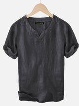 NINO | TIMELESS LINEN SHORT-SLEEVED SHIRT