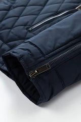 Jaqueta acolchoada clássica masculina premium