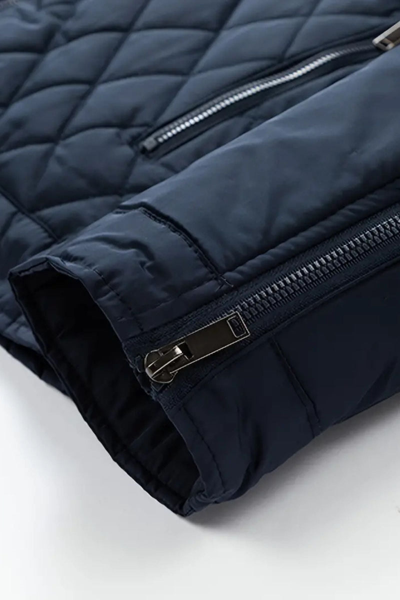 Jaqueta acolchoada clássica masculina premium