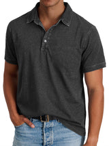 Casual polo with a collar