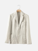 CAPRI | RELAXED FIT LINEN CASUAL BLAZER