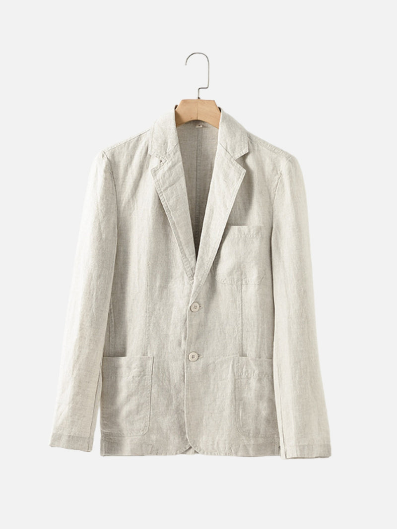 CAPRI | RELAXED FIT LINEN CASUAL BLAZER