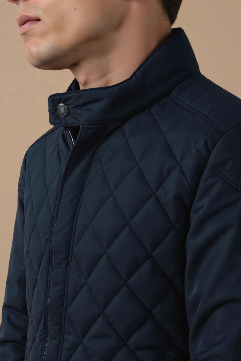 Jaqueta acolchoada clássica masculina premium