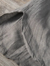 WES | LINEN V-NECK SHORT-SLEEVED SHIRT