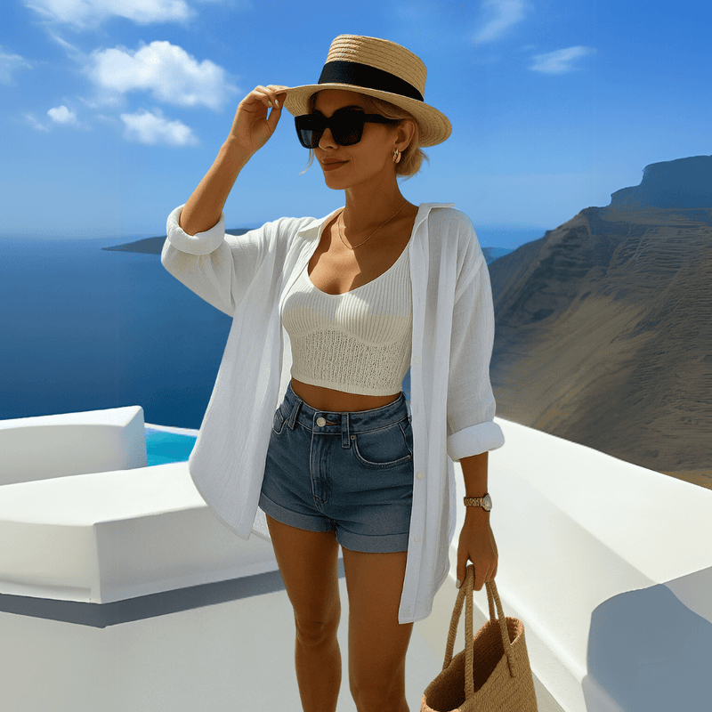 Blusa Joyce Mykonos