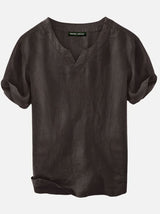 NINO | TIMELESS LINEN SHORT-SLEEVED SHIRT