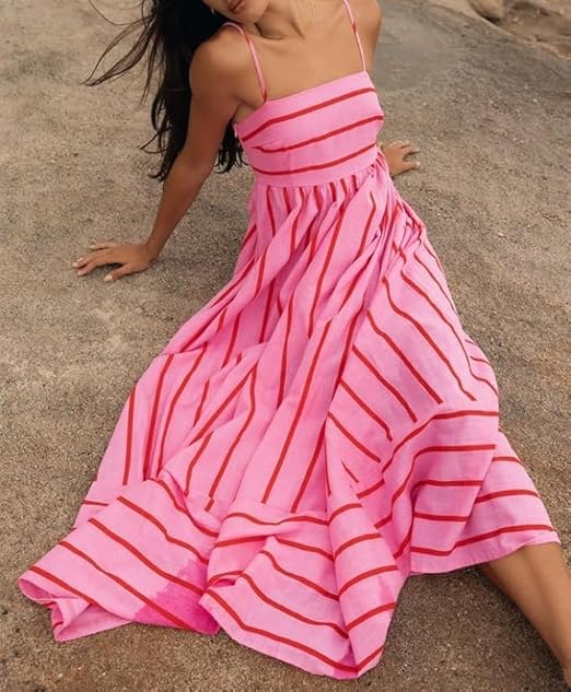 ROSALIE - Vestido longo Sunset Vibes