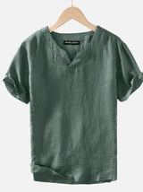 NINO | TIMELESS LINEN SHORT-SLEEVED SHIRT