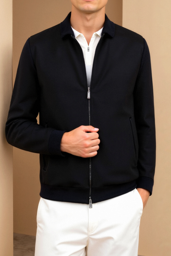 Jaqueta de inverno elegante e justa