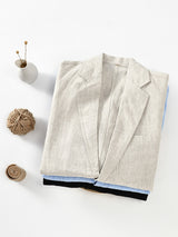 CAPRI | RELAXED FIT LINEN CASUAL BLAZER