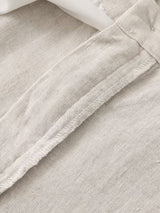 ALF | RETRO LINEN STRAIGHT-LEG TROUSERS