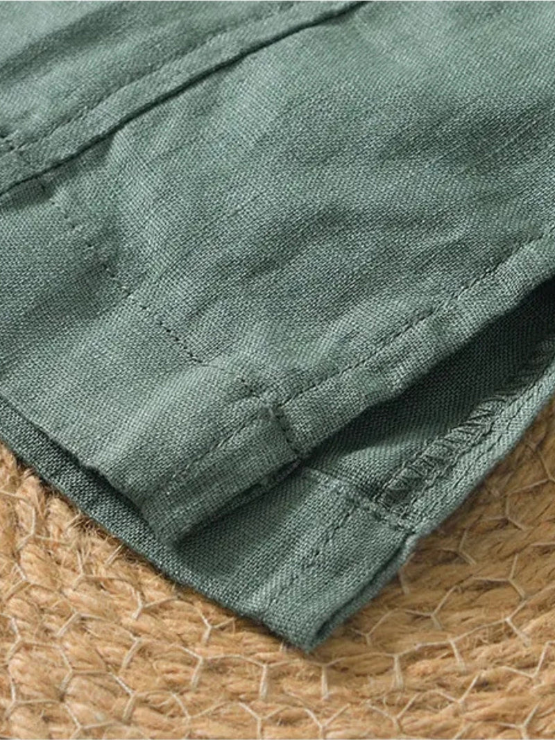 NINO | TIMELESS LINEN SHORT-SLEEVED SHIRT