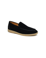Mocassins de camurça limpos clássicos da Old Money para homens