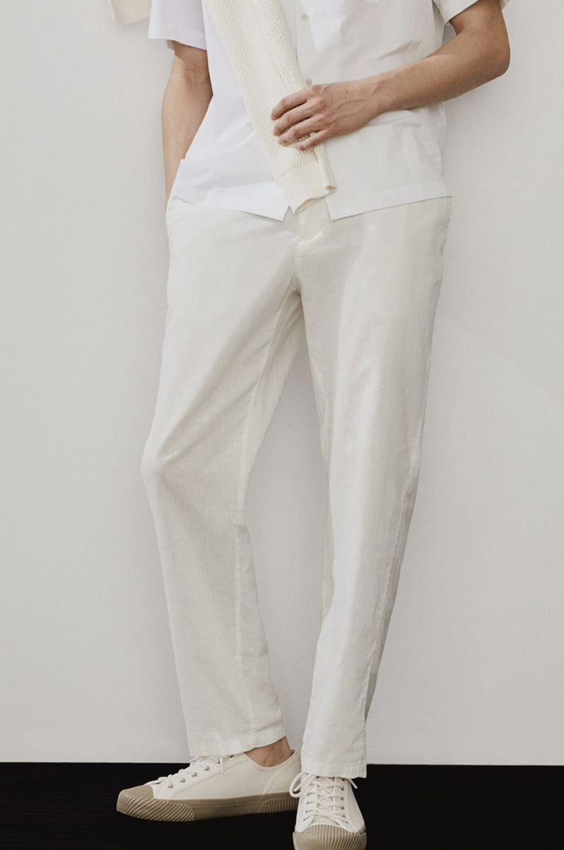Calça Clássica Regular Old Money Linen 
