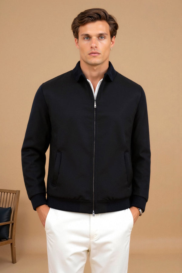 Jaqueta de inverno elegante e justa