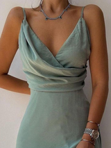 VESTIDO DE CETIM FELICE