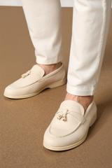 Mocassins casuais de veludo com cabedal respirável Old Money