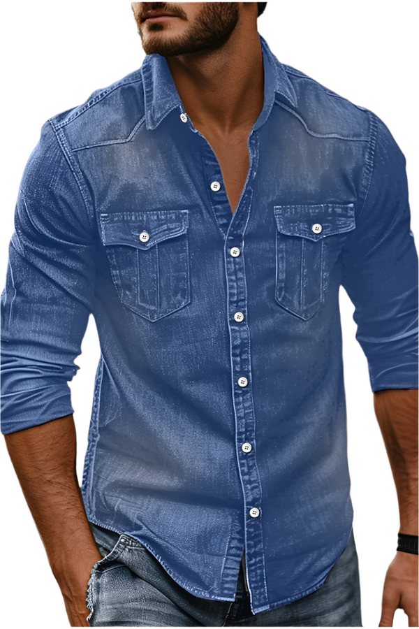 Sandro - Men's Denim Shirt