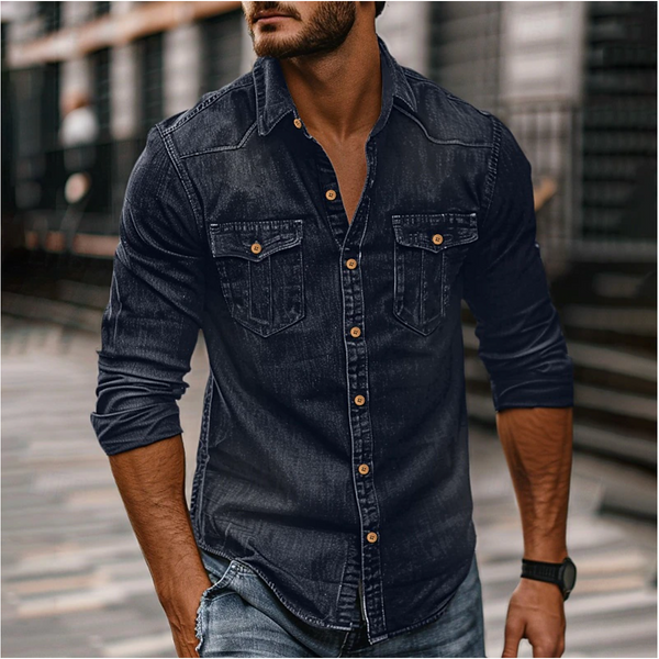 Sandro - Men's Denim Shirt