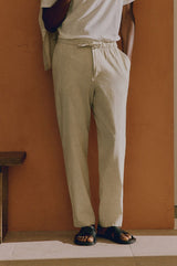 Calça Clássica Regular Old Money Linen 