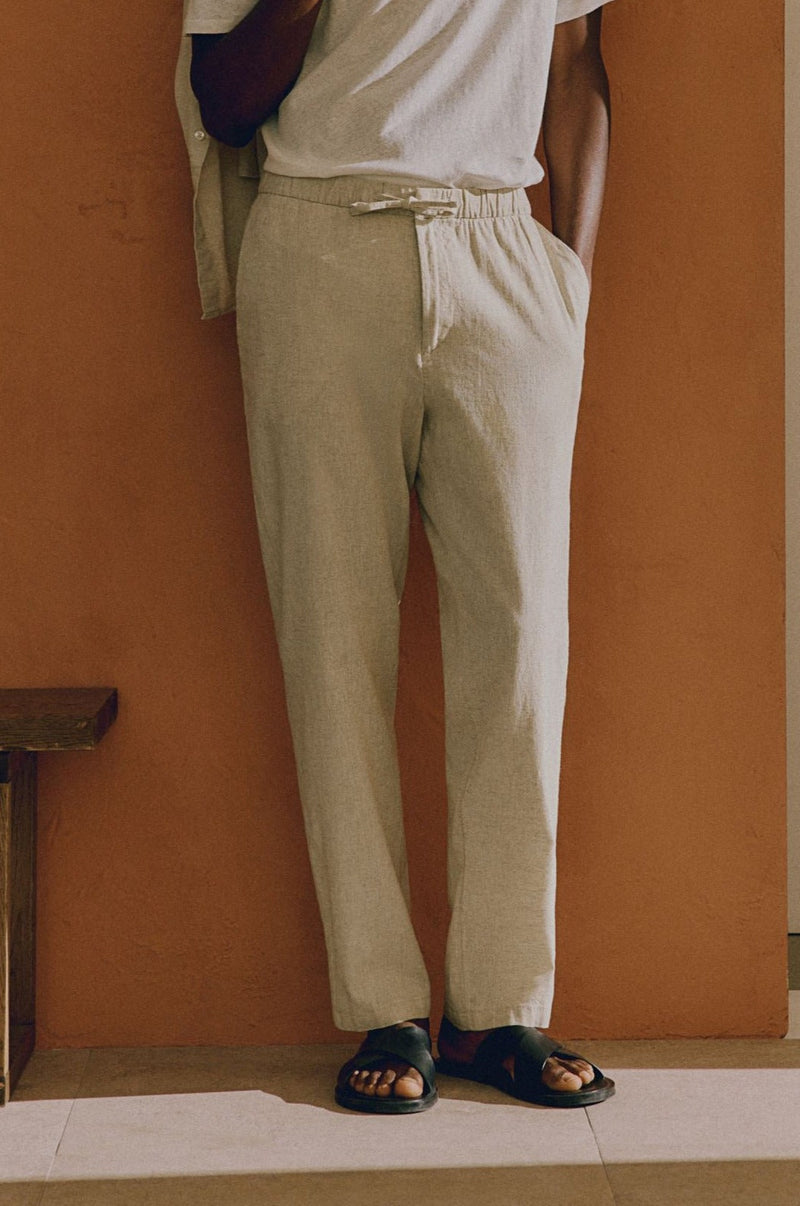 Calça Clássica Regular Old Money Linen 