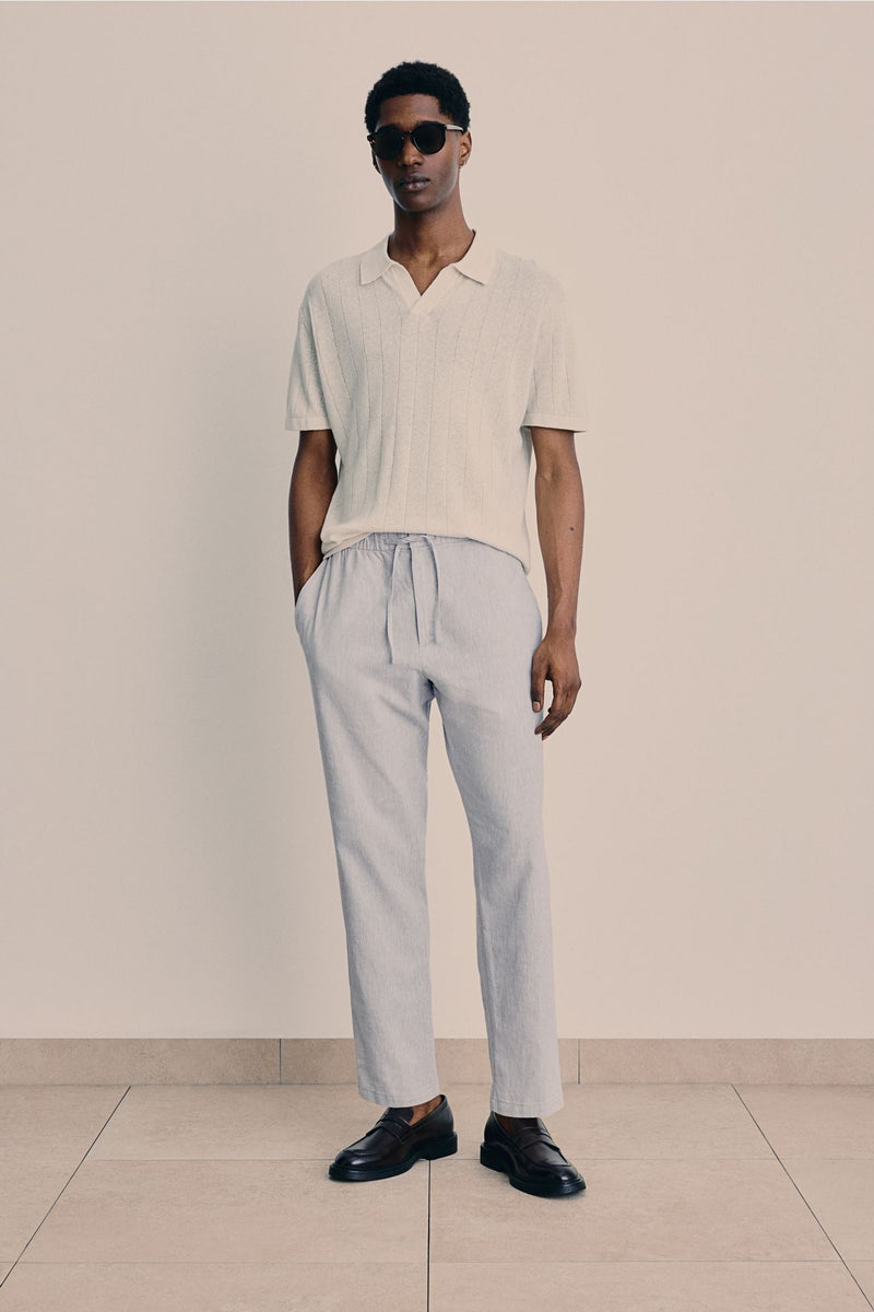 Calça Clássica Regular Old Money Linen 