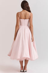 Vestido midi de tule Cindy