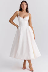 Vestido midi de tule Cindy