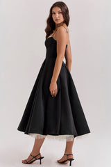 Vestido midi de tule Cindy