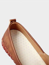 Mocassins de couro Santorini 
