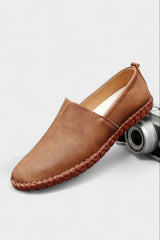 Mocassins de couro Santorini 