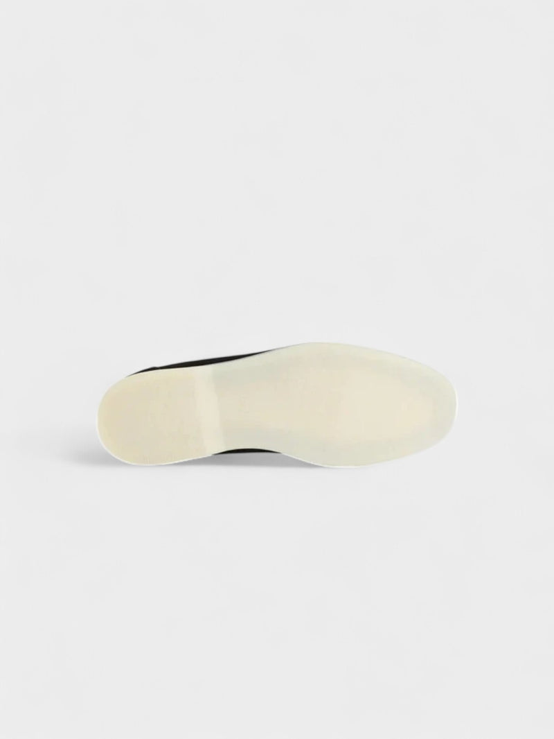 Mocassins elegantes de camurça
