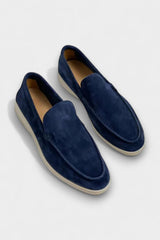 Mocassins elegantes de camurça