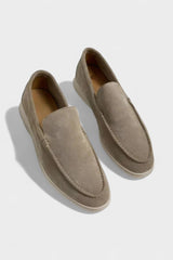 Mocassins elegantes de camurça