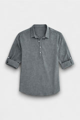 Camisa de algodão clássica Sabbio