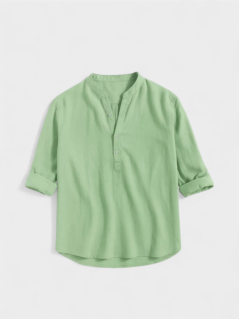 Camisa de algodão Fiorenzo