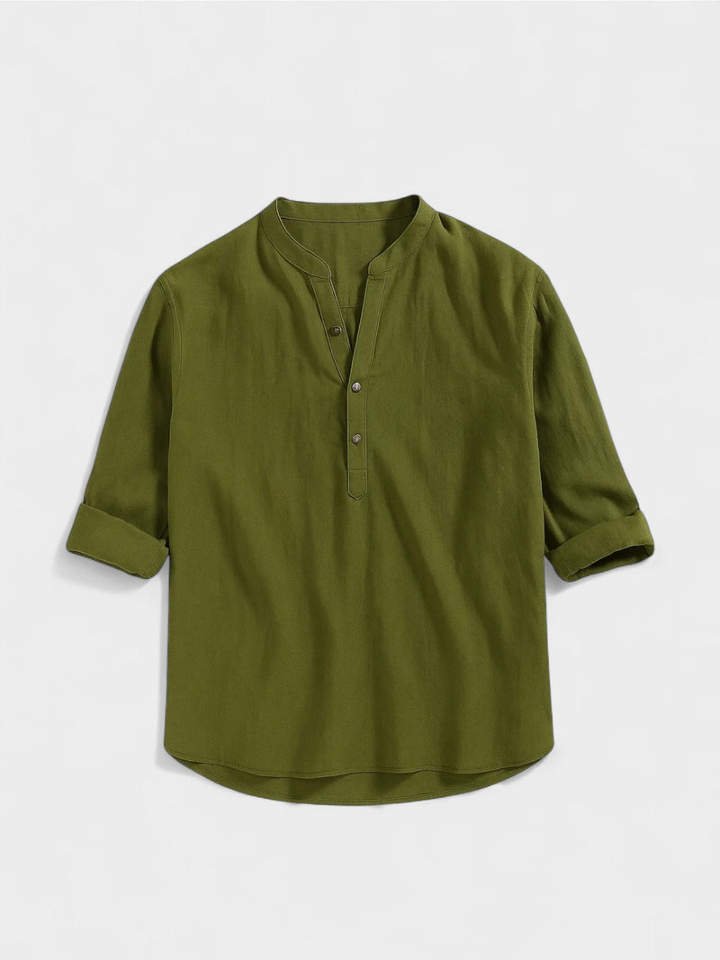 Camisa de algodão Fiorenzo