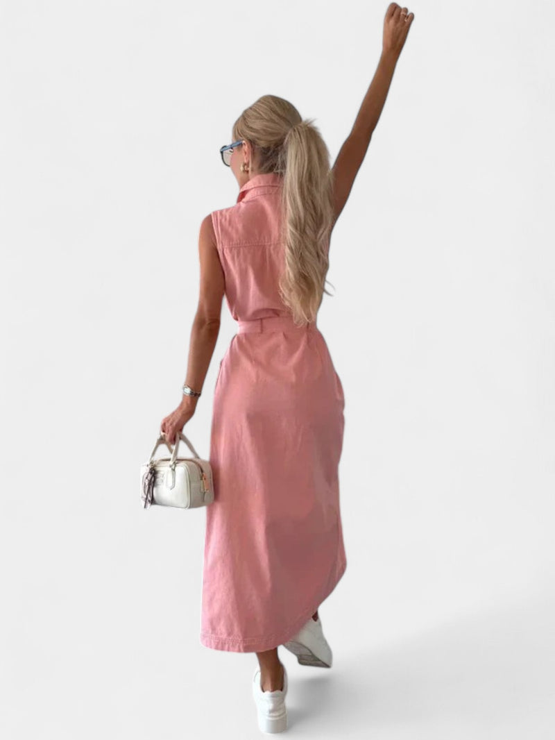 Isabelle | Vestido Maxi Jeans